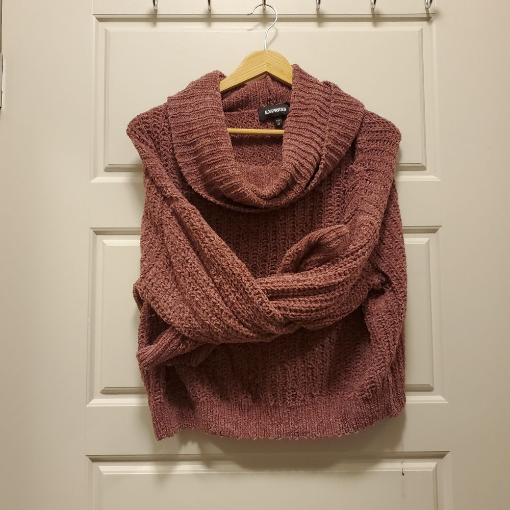 Lavender color Express Turtleneck Sweater